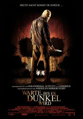 Filmposter 'Warte, bis es dunkel wird'