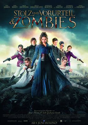 Filmposter 'Stolz und Vorurteil & Zombies'