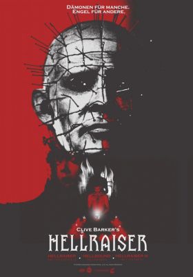 Filmposter 'Hellraiser - Das Tor zur Hölle (ungekürzte Fassung)'