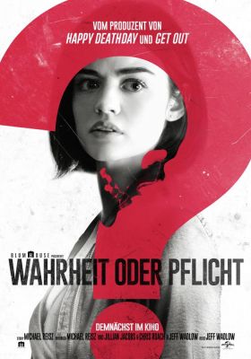 Filmposter 'Blumhouse präsentiert: Wahrheit oder Pflicht'