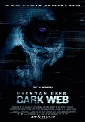 Filmposter 'Unknown User 2: Dark Web'